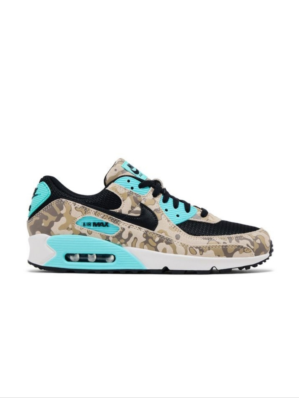 Brand New Nike Air Max 90 Premium Camo Pack Aurora Green Men's 8.5 IF1721 100